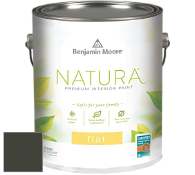 Benjamin Moore 512 Natura Interior Flat Finish матовая краска цвет NCS S 8505-G50Y 