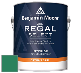 Benjamin Moore 550 Regal Select Waterborne Interior Pearl Finish краска цвет 2042-20 Reef Green