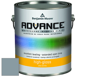 Benjamin Moore 794 Advance Interior Paint-High Gloss глянцевая алкидная эмаль цвет 2135-40 Province Blue