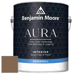 Benjamin Moore Aura 524 Waterborne Interior Eggshell Finish краска цвет 1127 Sedona Brown