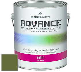 Benjamin Moore 792 Advance Interior Paint-Satin эмаль цвет NCS S 4550-G40Y 