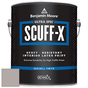 Benjamin Moore 485 Ultra Spec SCUFF-X Interior Eggshell Finish краска цвет 2109-50 Elephant Gray