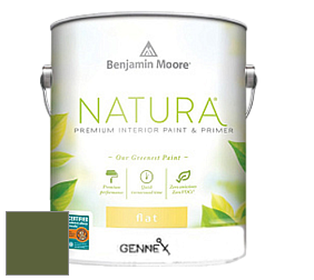 Benjamin Moore 514 Natura Interior Semi-Gloss Finish краска цвет NCS S 5540-G40Y 