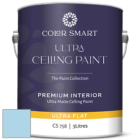 COLOR SMART CS 758 ULTRA CEILING PAINT ультраматовая краска цвет 2061-60 Little Boy Blue