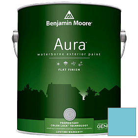 Краска Aura Waterborne Exterior Flat Finish (629) цвет 767 Graceful Sea