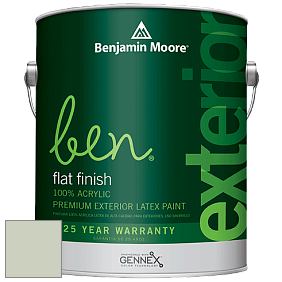 Benjamin Moore Ben 541 Waterborne Exterior Flat Finish краска цвет HC-141 BM HC-141
