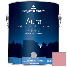 Краска Aura Waterborne Exterior Semi-Gloss Finish (632) цвет 1284 Secret Garden
