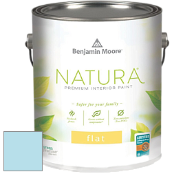 Benjamin Moore 512 Natura Interior Flat Finish матовая краска цвет 785 Morning Glory