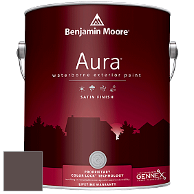 Benjamin Moore Aura 631 Waterborne Exterior Satin Finish краска цвет 2115-20 Incense Stick