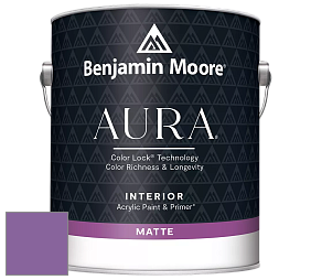 Benjamin Moore Aura 522 Interior Paint - Matte краска цвет NCS S 3050-R50B 