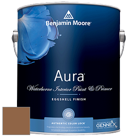 Benjamin Moore Aura 524 Waterborne Interior Eggshell Finish краска цвет 1120 Honeycomb