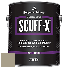 Benjamin Moore 484 Ultra Spec SCUFF-X Interior Matte Finish краска цвет AF-395 