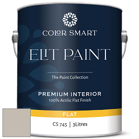 COLOR SMART CS 745 ELIT PAINT глубокоматовая моющаяся краска цвет 861 Shale
