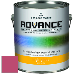 Benjamin Moore 794 Advance Interior Paint-High Gloss глянцевая алкидная эмаль цвет 2086-30 Rosy Blush