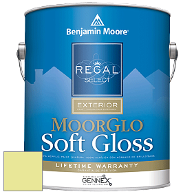 Benjamin Moore W096 Regal Select Exterior Paint-Moor GloSoft Gloss Finish краска цвет 2026-50 Fresh Cut Grass