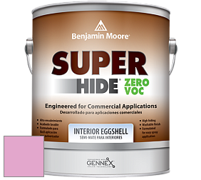 Benjamin Moore 357 Super Hide Zero Voc Interior Eggshell краска цвет 2079-50 Rhododendron