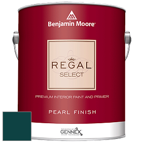 Benjamin Moore 550 Regal Select Waterborne Interior Pearl Finish краска цвет RAL 6004 
