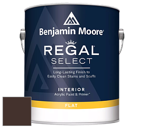 Benjamin Moore 547 Regal Select Waterborne Interior Flat Finish краска цвет RAL 8017 