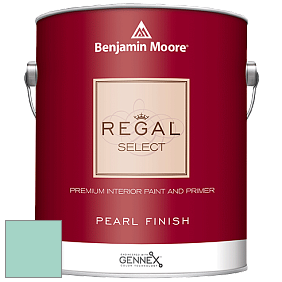 Benjamin Moore 550 Regal Select Waterborne Interior Pearl Finish краска цвет 2041-50 Sea Mist Green