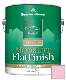 Краска Regal Select Exterior Paint-MoorLife Flat Finish (W105) цвет 1324 May Flowers