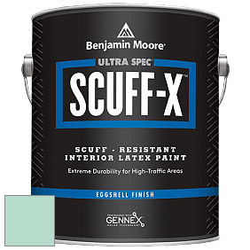Benjamin Moore 485 Ultra Spec SCUFF-X Interior Eggshell Finish краска цвет 598 Surf 'n Turf