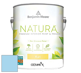 Benjamin Moore 514 Natura Interior Semi-Gloss Finish краска цвет 2065-60 Caribbean Coast