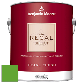 Benjamin Moore 550 Regal Select Waterborne Interior Pearl Finish краска цвет 2032-20 Traffic Light Green