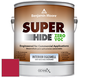 Benjamin Moore 357 Super Hide Zero Voc Interior Eggshell краска цвет RAL 3027 