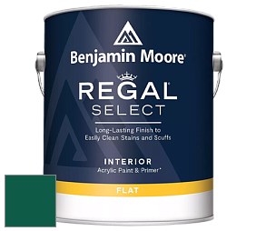 Benjamin Moore 547 Regal Select Waterborne Interior Flat Finish краска цвет NCS S 5540-B90G 