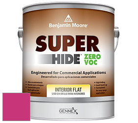 Benjamin Moore 355 Super Hide Zero Voc Interior Flat краска цвет RAL 4010 