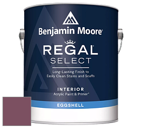 Benjamin Moore 549 Regal Select Waterborne Interior Eggshell Finish краска цвет 1357 Bottle of BordÃ©aux