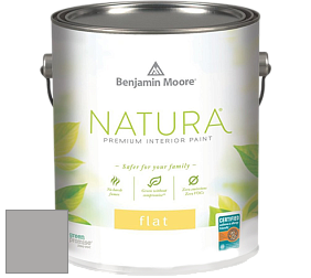 Benjamin Moore 512 Natura Interior Flat Finish матовая краска цвет 2112-50 Stormy Monday