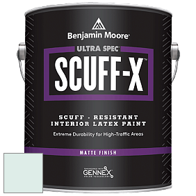 Benjamin Moore 484 Ultra Spec SCUFF-X Interior Matte Finish краска цвет 2050-70 Blue Bonnet