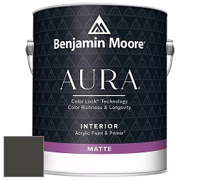 Benjamin Moore Aura 522 Interior Paint - Matte краска цвет NCS S 8505-G80Y 