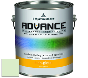 Benjamin Moore 794 Advance Interior Paint-High Gloss глянцевая алкидная эмаль цвет 2032-60 Citra Lime