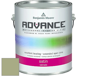 Benjamin Moore 792 Advance Interior Paint-Satin эмаль цвет NCS S 3020-G50Y 
