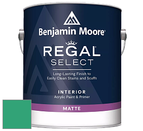 Benjamin Moore 548 IRegal Select Interior Paint - Matte краска цвет 2042-30 Hummingbird Green