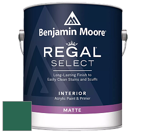 Benjamin Moore 548 IRegal Select Interior Paint - Matte краска цвет 2045-10 Green Bay