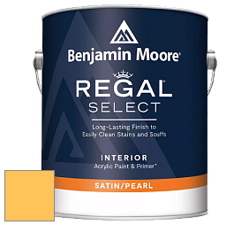 Benjamin Moore 550 Regal Select Waterborne Interior Pearl Finish краска цвет NCS S 0560-Y10R 