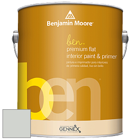 Benjamin Moore Ben W625 Premium Interior Latex Flat краска цвет HC-171 BM HC-171