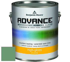 Benjamin Moore 794 Advance Interior Paint-High Gloss глянцевая алкидная эмаль цвет NCS S 3040-G10Y 