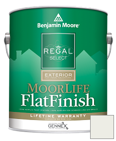 Краска Regal Select Exterior Paint-MoorLife Flat Finish (W105) цвет OC-57 BM OC-57