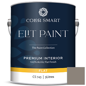 Краска COLOR SMART CS 745 ELIT PAINT глубокоматовая моющаяся краска цвет 2111-40 Taos Taupe