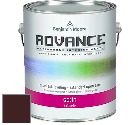 Benjamin Moore 792 Advance Interior Paint-Satin эмаль цвет RAL 3007 