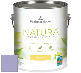Benjamin Moore 512 Natura Interior Flat Finish матовая краска цвет NCS S 2030-R60B 