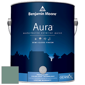 Benjamin Moore Aura 632 Waterborne Exterior Semi-Gloss Finish краска цвет HC-136 BM HC-136