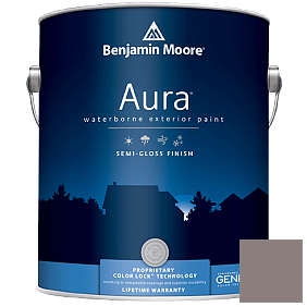 Краска Aura Waterborne Exterior Semi-Gloss Finish (632) цвет 2109-40 Smoked Oyster