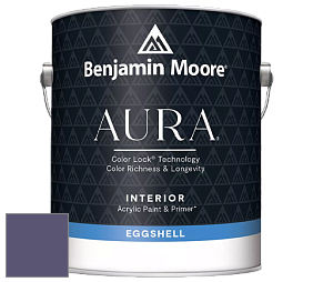 Benjamin Moore Aura 524 Waterborne Interior Eggshell Finish краска цвет 2070-30 Dark Lilac