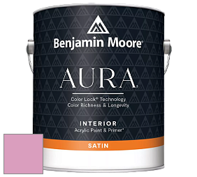 Benjamin Moore Aura 526 Waterborne Interior Satin Finish покрытие цвет NCS S 1040-R30B 
