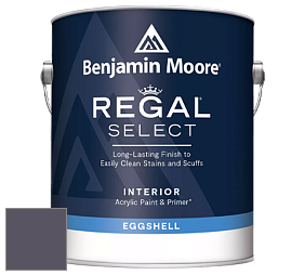 Benjamin Moore 549 Regal Select Waterborne Interior Eggshell Finish краска цвет 2117-30 Shadow